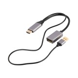 Adapteris HDMI → Displayport + USB (maitinimas) 4K (K-L) Gembird 